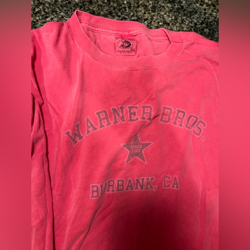 Warner Bros Burbank Studio T shirt New condition, never worn